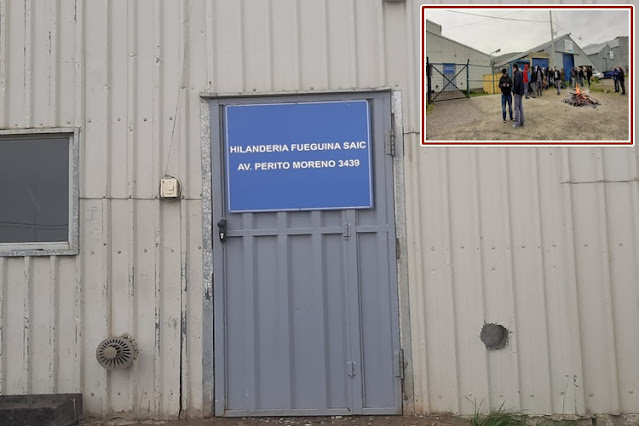 Denuncian 5 despidos en Hilanderia Fueguina en Ushuaia Denuncian 5 despidos en Hilanderia Fueguina en Ushuaia