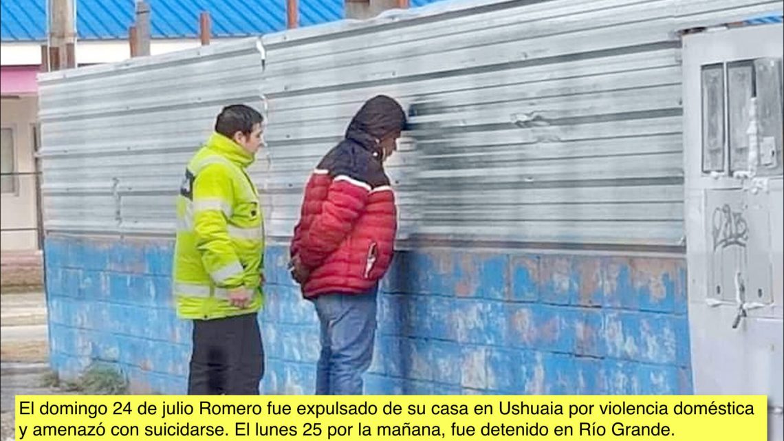 Amenazó con suicidarse y terminó detenido