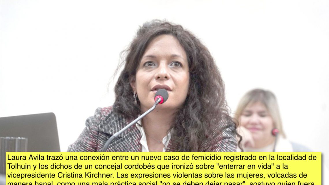 Avila abogó por la erradicación de la violencia contra las mujeres