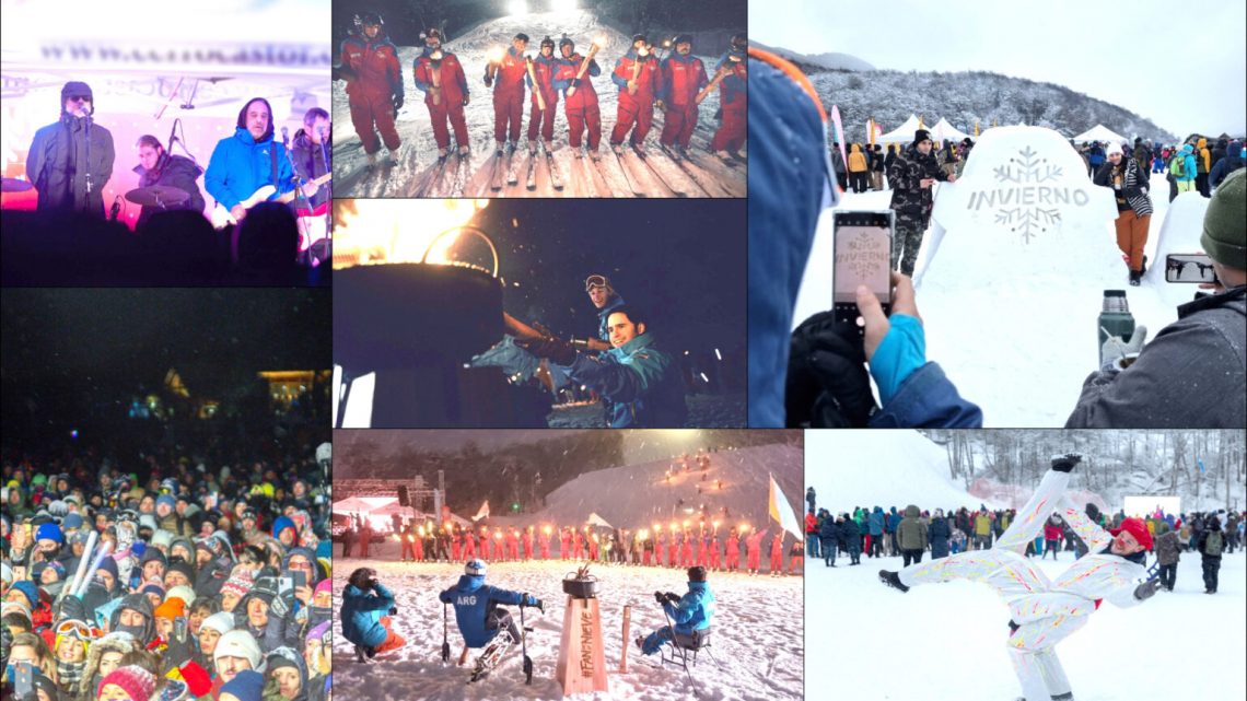 Cientos de personas celebraron la Fiesta del Invierno