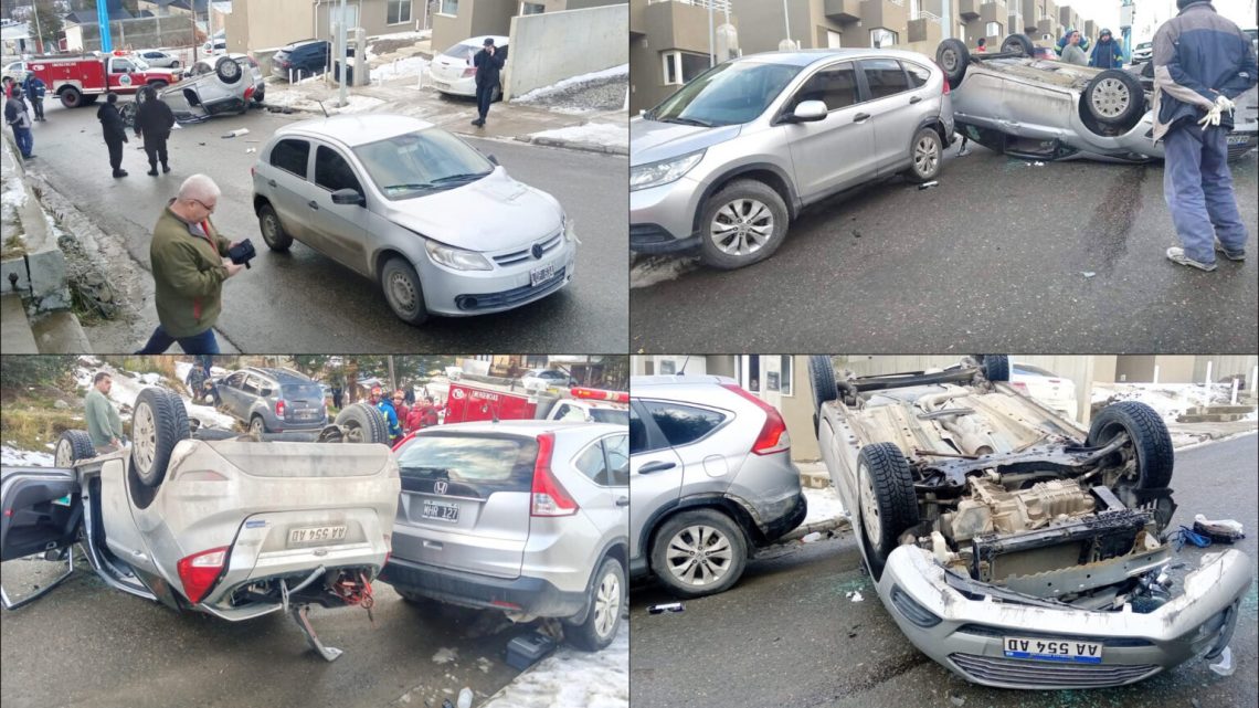 Cinematográfico siniestro vial múltiple