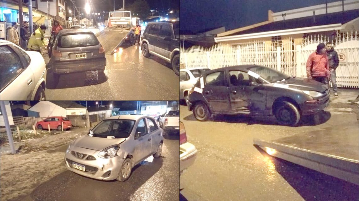 Conductor persigue a otro en contramano y lo trompea Conductor persigue a otro en contramano y lo trompea