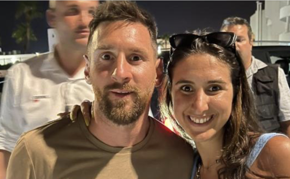 «Leonardo Messi»: el error de una mujer que se cruzó al 10 y se hizo viral