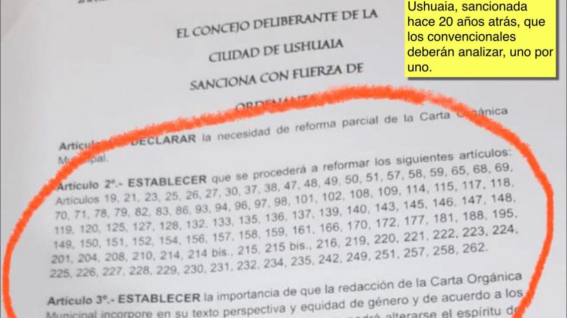 El 7 de julio comienzan a sesionar los convencionales municipales