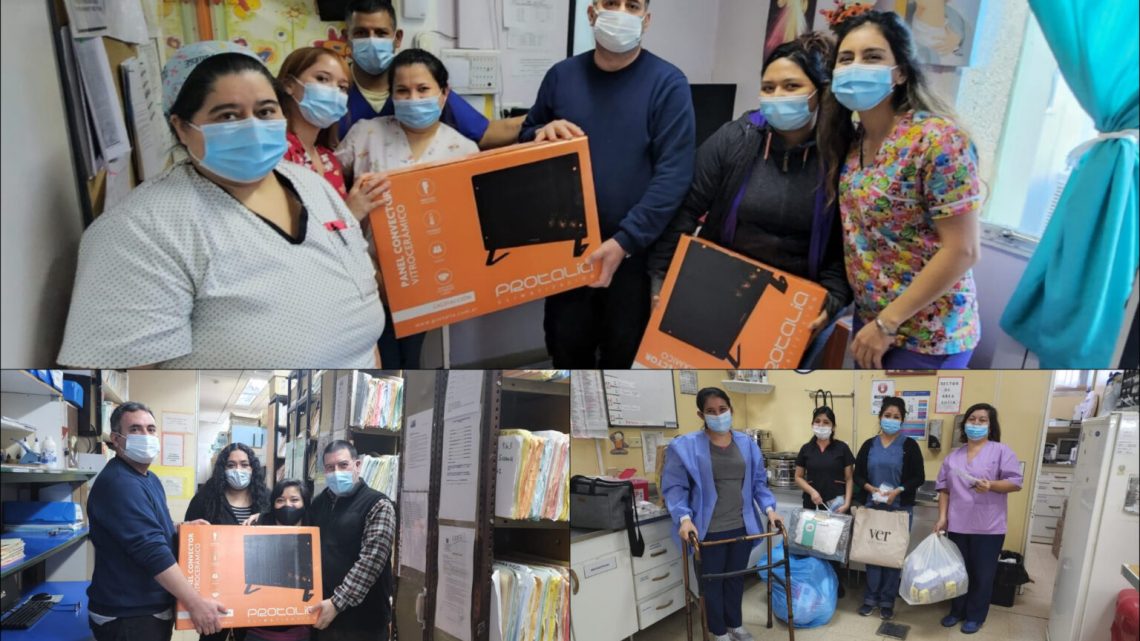 El Hospital Regional Ushuaia recibió donaciones de vecinos