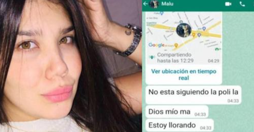 “Dios mío má, estoy llorando”, el último mensaje de Malena, la joven que murió tras la persecución en Panamericana