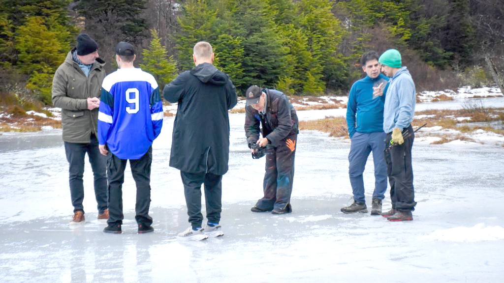Comenzó a rodarse en la Laguna del Diablo el documental “The Last Game”