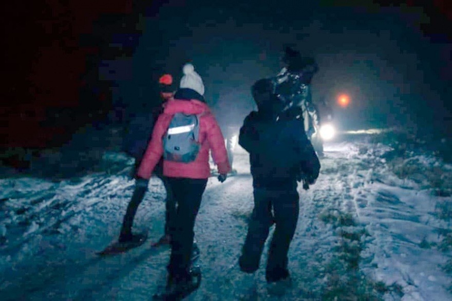 Se reinician las caminatas nocturnas familiares