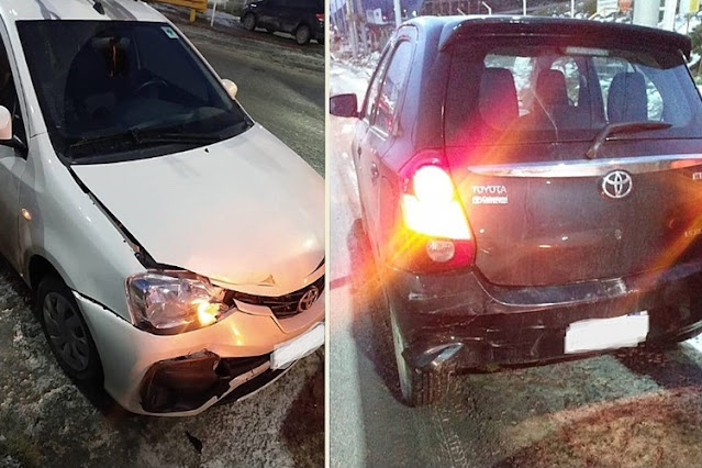 Choque sin lesionados en cercanías en Planta Orion