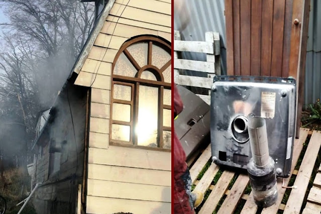 Incendio en un hostel y en una vivienda en Ushuaia