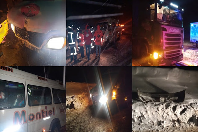 Choque en la Ruta 3, con lesionados