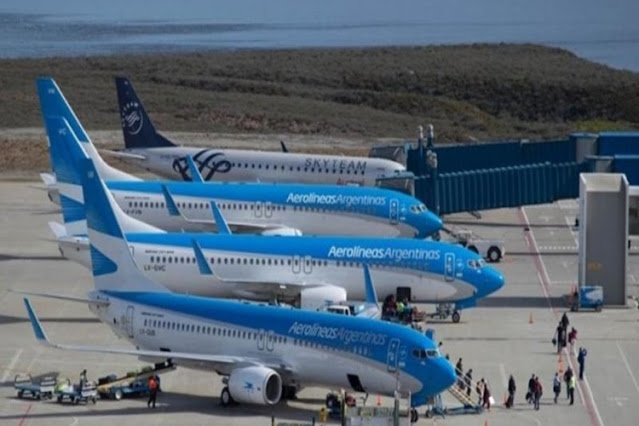 Aerolineas anuncio nuevas rutas y mas vuelos a Ushuaia