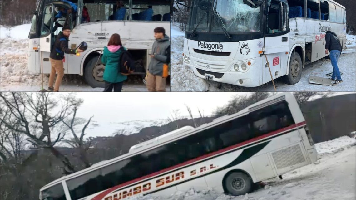 Choque entre colectivos arroja más de 20 turistas heridos