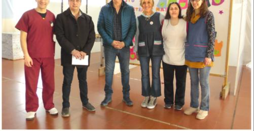 Generosa donación del Aeroclub Ushuaia a la Escuela Especial Nro. 1 “Kayú Chenèn”