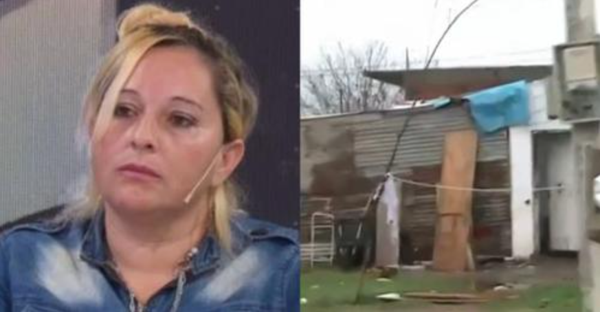Paredes de chapa y una soga como reja: la casa de Mariana Alfonzo, la “planera” que criticó a quienes trabajaban