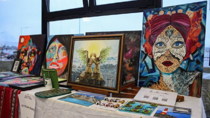 SE REALIZÓ LA EXPO FERIA DE DISEÑO EN LA CASA DE LA MUJER DE USHUAIA