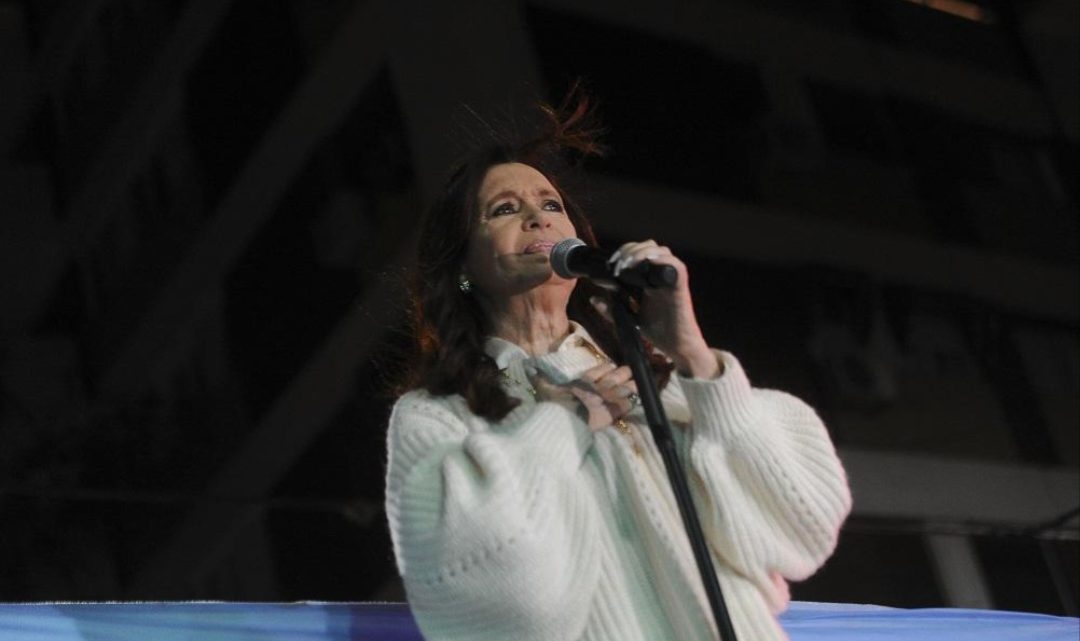 Cristina agradeció el apoyo de sus seguidores en todo el país