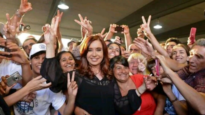 «Todas con Cristina Kirchner»