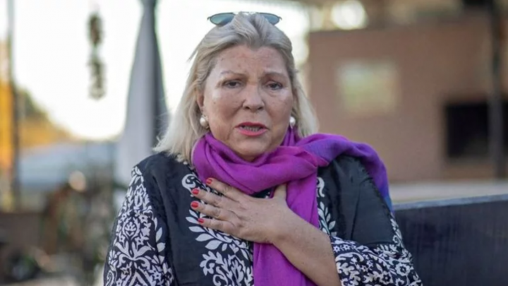 Carrió, contra Cristina: «No tiene estilo para Recoleta»