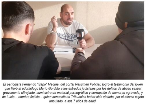 “Es muy difícil contar que uno fue violado”