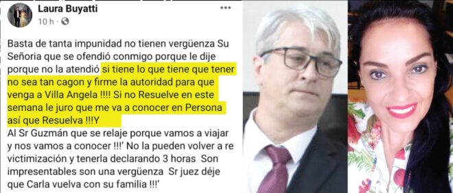 Jueza chaqueña apuró a Mellién y el juez “se fue al mazo”