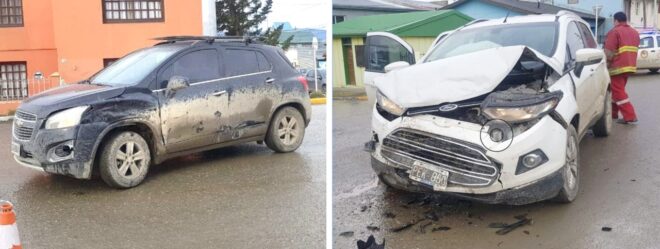 Un joven resulta lesionado en violento choque