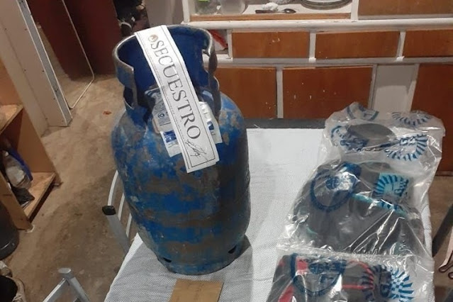 Allanamiento por el robo de una garrafa en Ushuaia