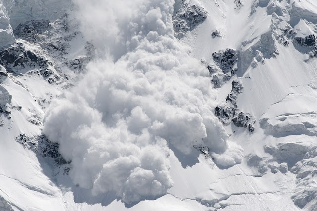 Avalancha en el Cerro Castor