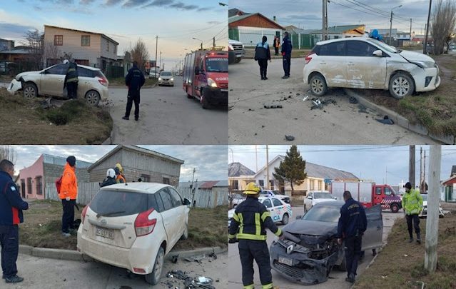 Choque con una conductora lesionada