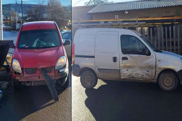 Choque de utilitarios en Ushuaia, sin lesionados