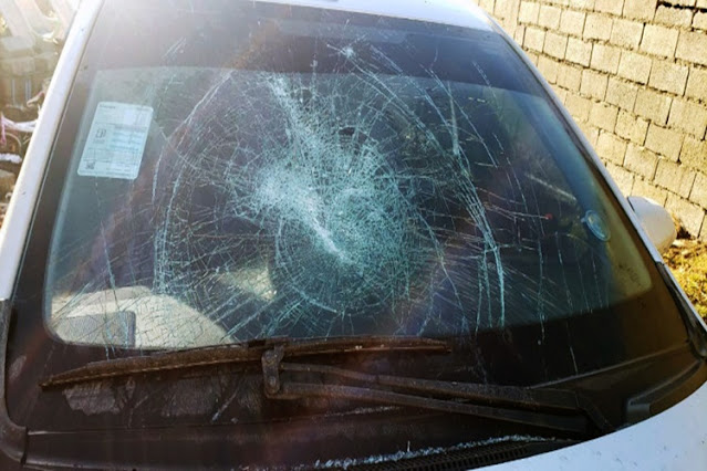 Gremialista detenido por agredir a una mujer. romperle el vehículo y amenazarla de muerte