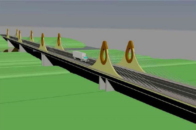 Proyecto de nuevo puente en la Margen Sur