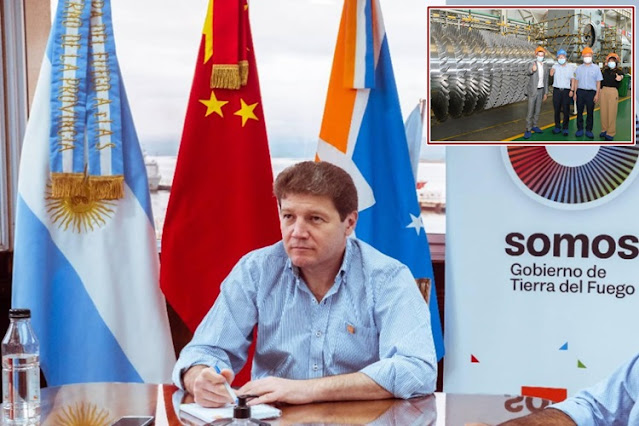 Melella renuncio a continuar juicio por el convenio chino, para que China prometa invertir en una planta de fertilizantes