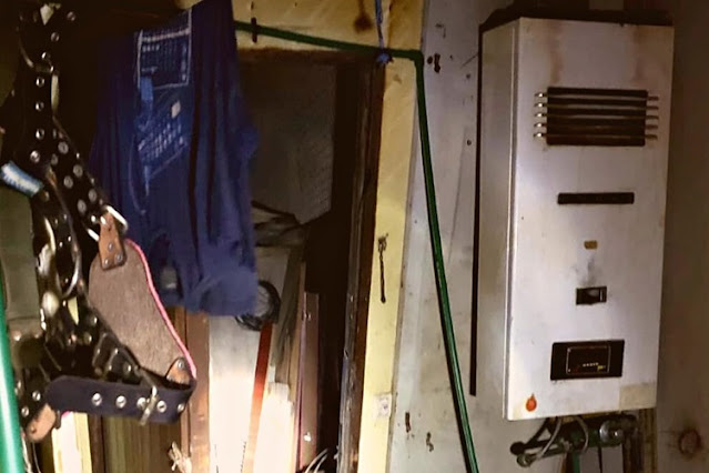 Explosión de un calefon por perdida de gas, una persona en terapia intensiva en Ushuaia