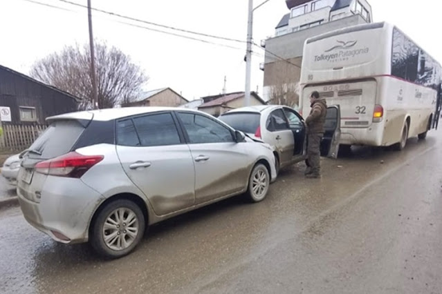 Choque en Maipu y Patagonia, sin lesionados