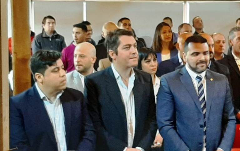 Pérez, Vuoto y Harrington respaldaron a Cristina