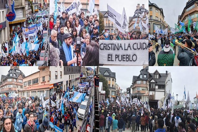 Multitudinaria movilización en Ushuaia en defensa de la democracia y en apoyo a Cristina Multitudinaria movilización en Ushuaia en defensa de la democracia y en apoyo a Cristina