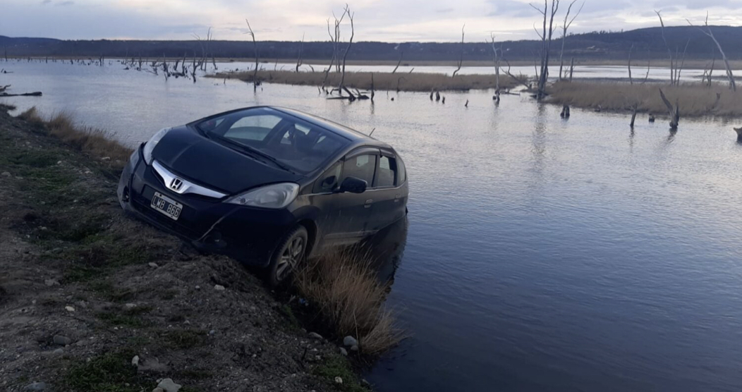 Perdió el control del auto en la zona del Fagnano Perdió el control del auto en la zona del Fagnano