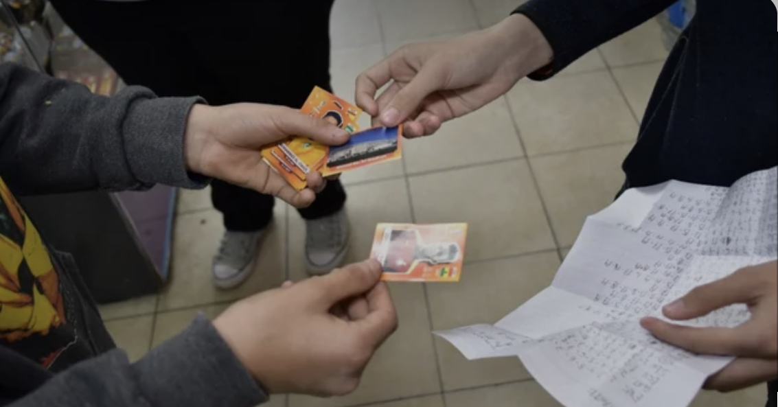Se viene el primer intercambio de figuritas