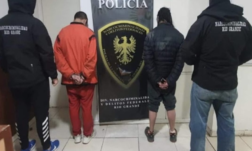 Allanamiento y dos detenidos por droga