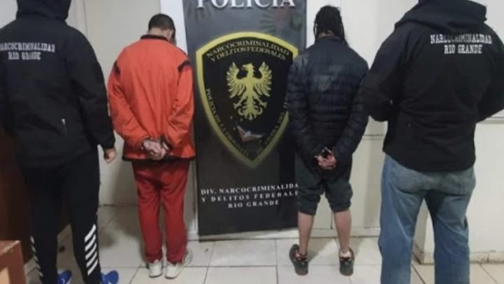 Allanamiento y dos detenidos por droga