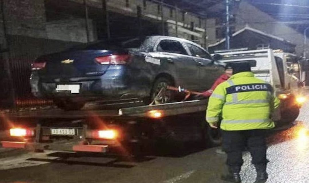 Conductor detenido por ebriedad en Ushuaia