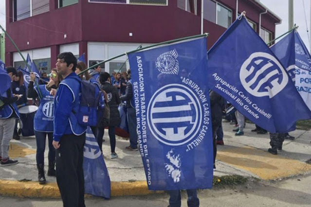 ATE en alerta y movilización reclaman a Gobierno homologación convenio colectivo de trabajo