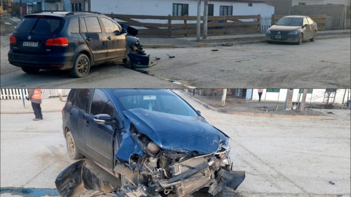 Choque en Tolhuin arroja dos heridos