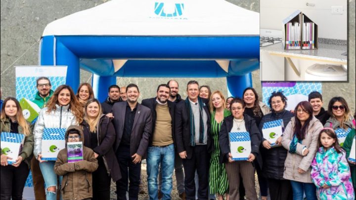 Vuoto y Bauer entregaron 420 bibliotecas a beneficiarios del PROCREAR