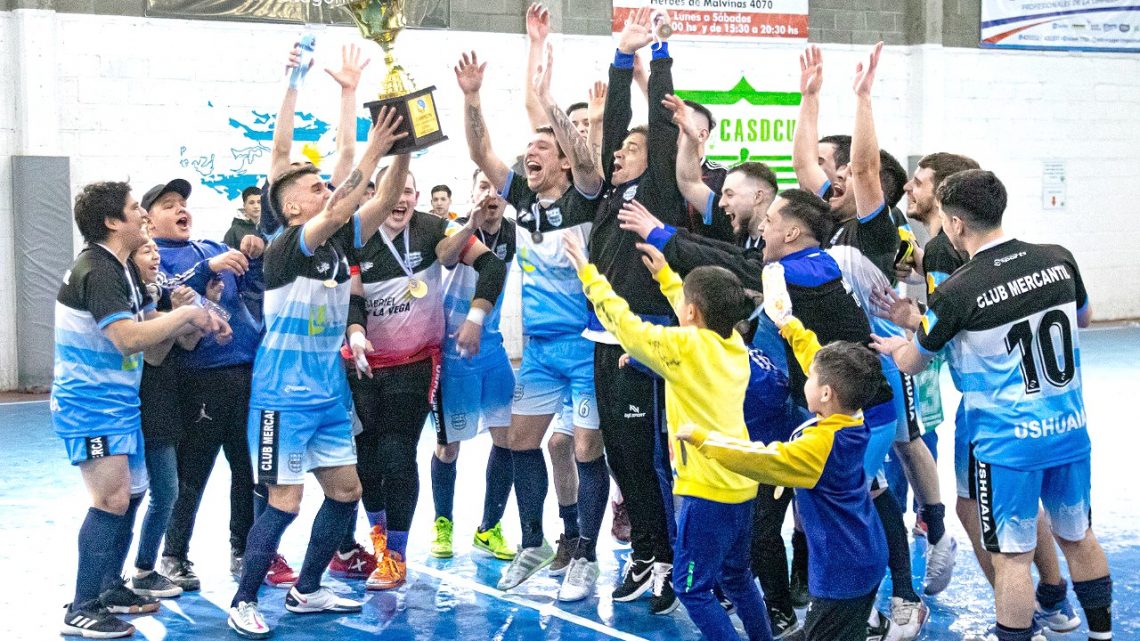 Mercantil, el gran campeón de la Copa Ushuaia