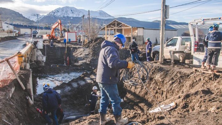 La DPE confirmó un corte energético en la zona de la obra de puente sobre Arroyo Grandec