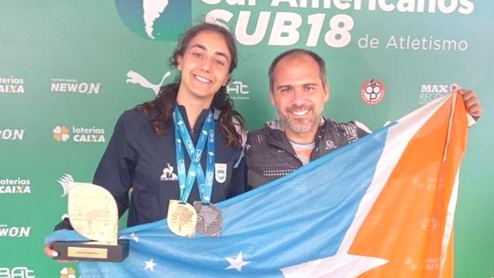 Renata Godoy, la gran bicampeona sudamericana de Heptatlón