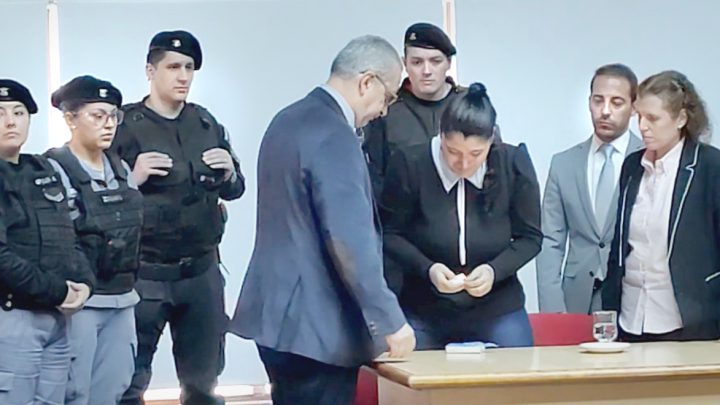 Cárdenas fue condenada a prisión perpetua por acuchillar a su pareja