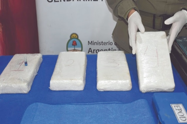Allanaron el domicilio del camionero detenido con cocaina en San Sebastian